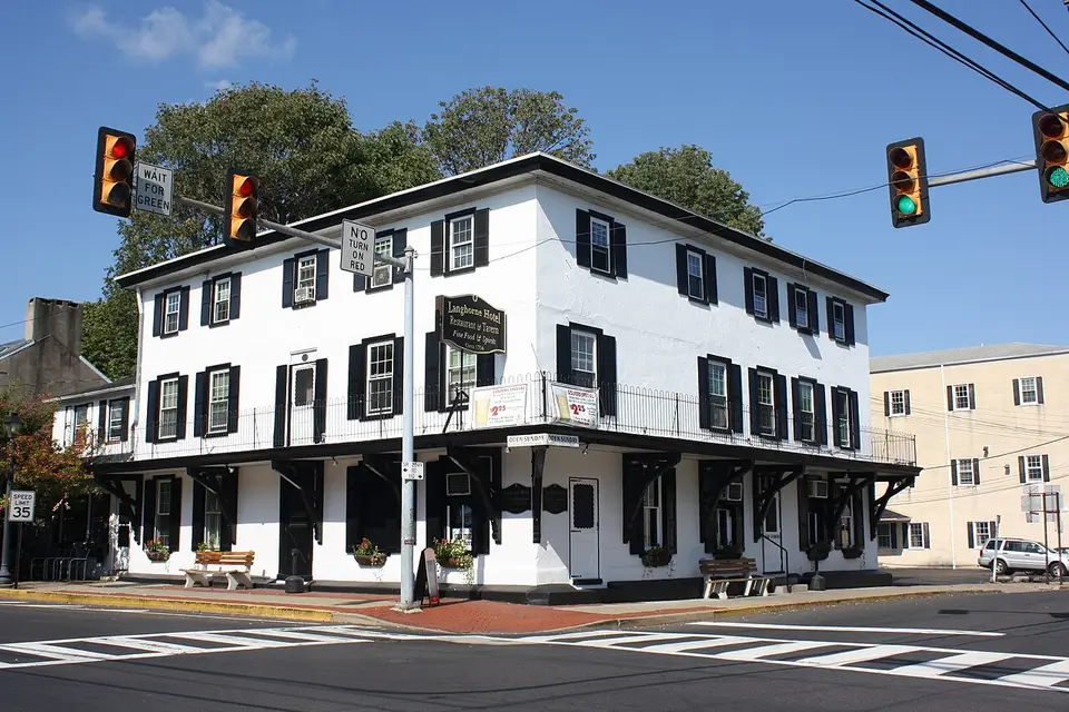 The Langhorne Historic District