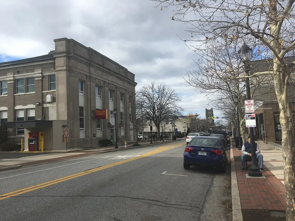 Main Street at Green Street in Lansdale
