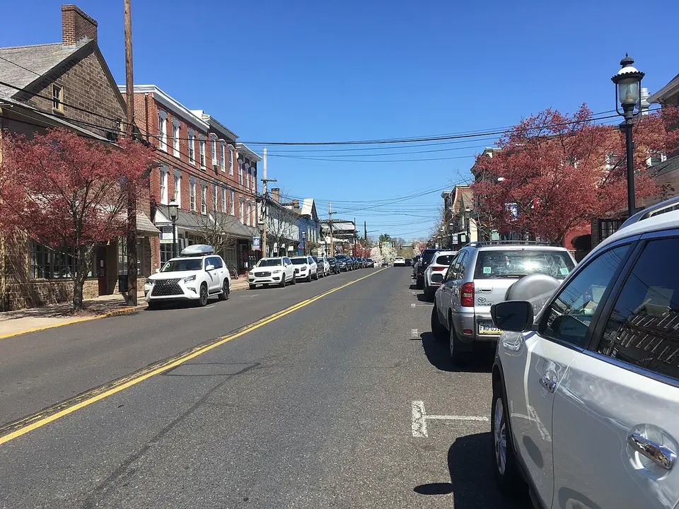 State Street at Centre Avenue in Newtown Borough