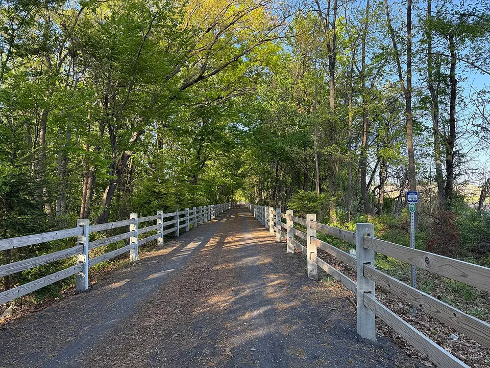 The Newtown Rail Trail in Upper Southampton